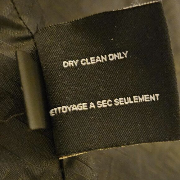 Cole Haan Black Wool Coat - Picture 9 of 9